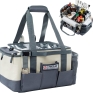 Large Grill Caddy - BBQ/Tailgating Accessories, Insulated Condiment Holder