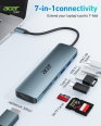 Acer USB C Hub, 7 in 1 USB C to HDMI Splitter