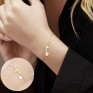 Cross Bracelet for Women Dainty Cross Bracelet