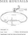 Midir&Etain Cross Bracelet 925 Sterling Silver Faith Bracelet